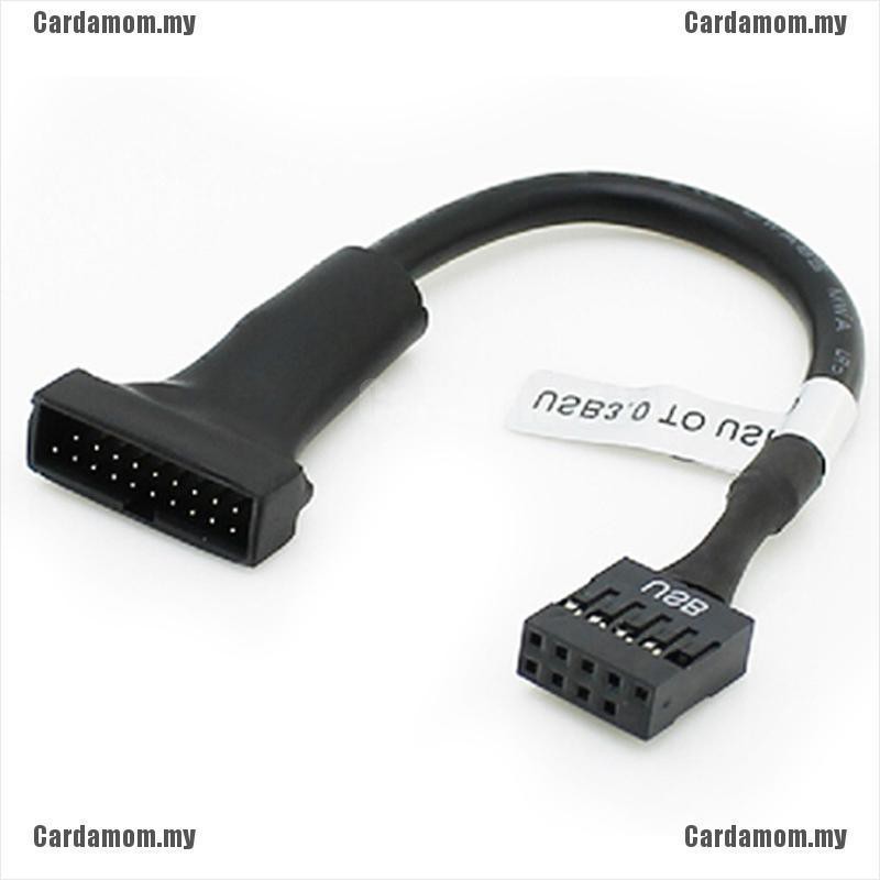 Versatile Reliable {carda} 19/20 Pin USB 3.0 Female 9 2.0 Male Motherboard Header Adapter Premium - Image 3