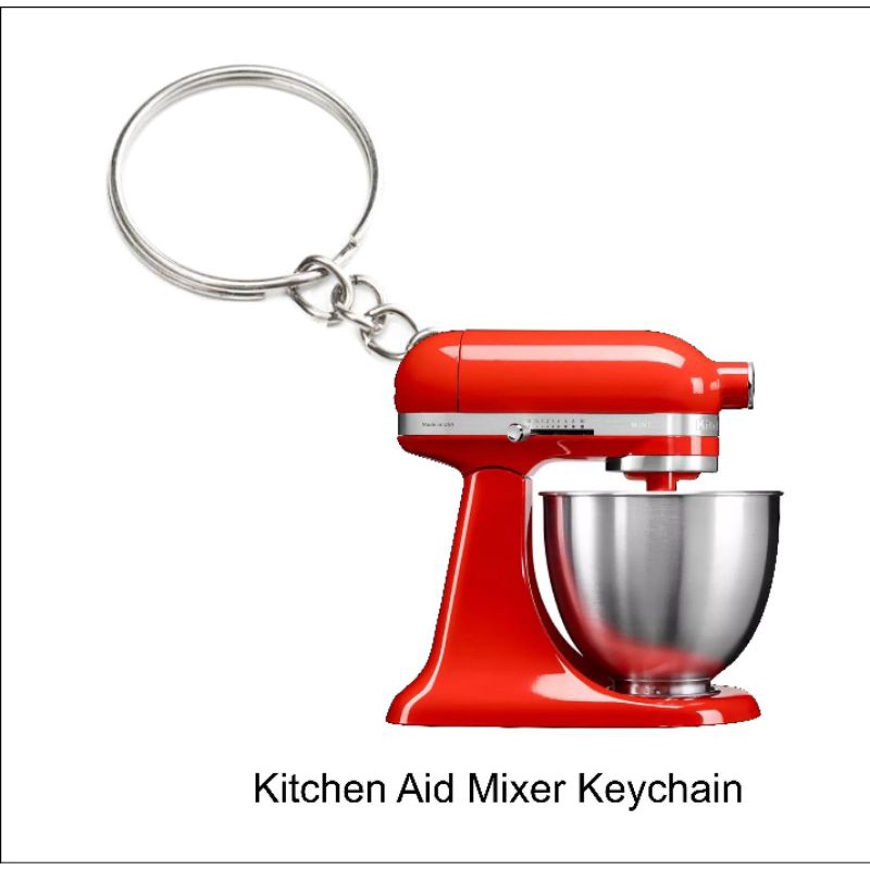 KitchenAid waterproof keychain kitchen aid mixer hand mixer keychain 2d