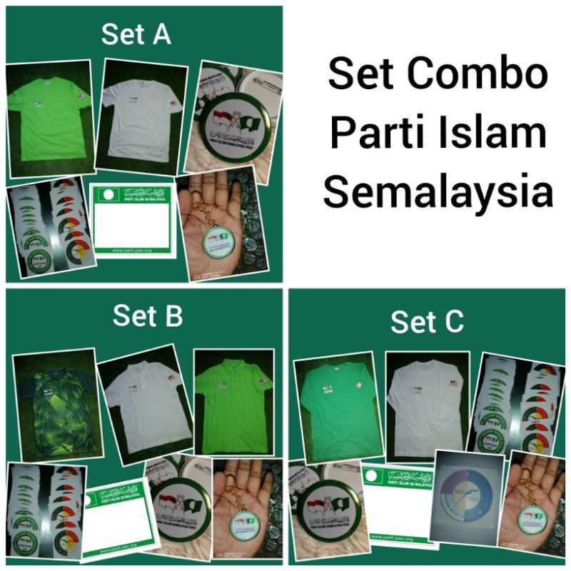 Set Combo Aksesori Parti Islam Semalaysia  Shopee Malaysia