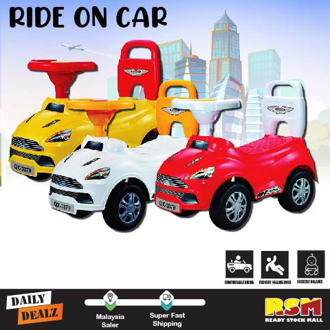 Ride On Car Push Walker Toys Children Kids Baby Press Horn 1-3 y/o / Kereta Mainan Bayi
