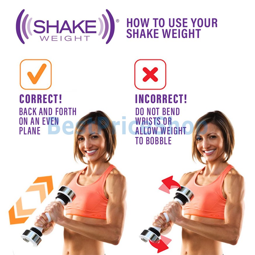 Bps Fast Slimming 3lbs Shake Weight Dumbbell For Women Arm Muscle Perfect Fat Burning Triceps Biceps Shoulder Arm Shopee Malaysia