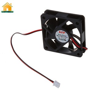 🌀DC 12V 2Pins Cooling Fan 60mm x 15mm for PC Computer Case CPU Cooler