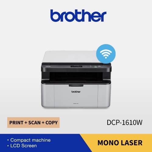 Wireless Multi-function Monochrome 1610 Laser Printer Shopee