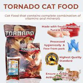 Tornado cat food