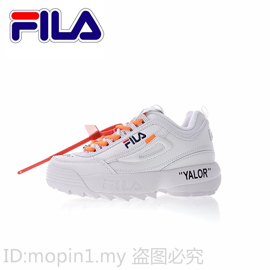 off white x fila disruptor