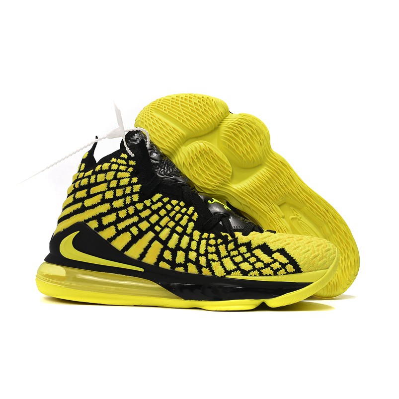 yellow mens basketball shoes