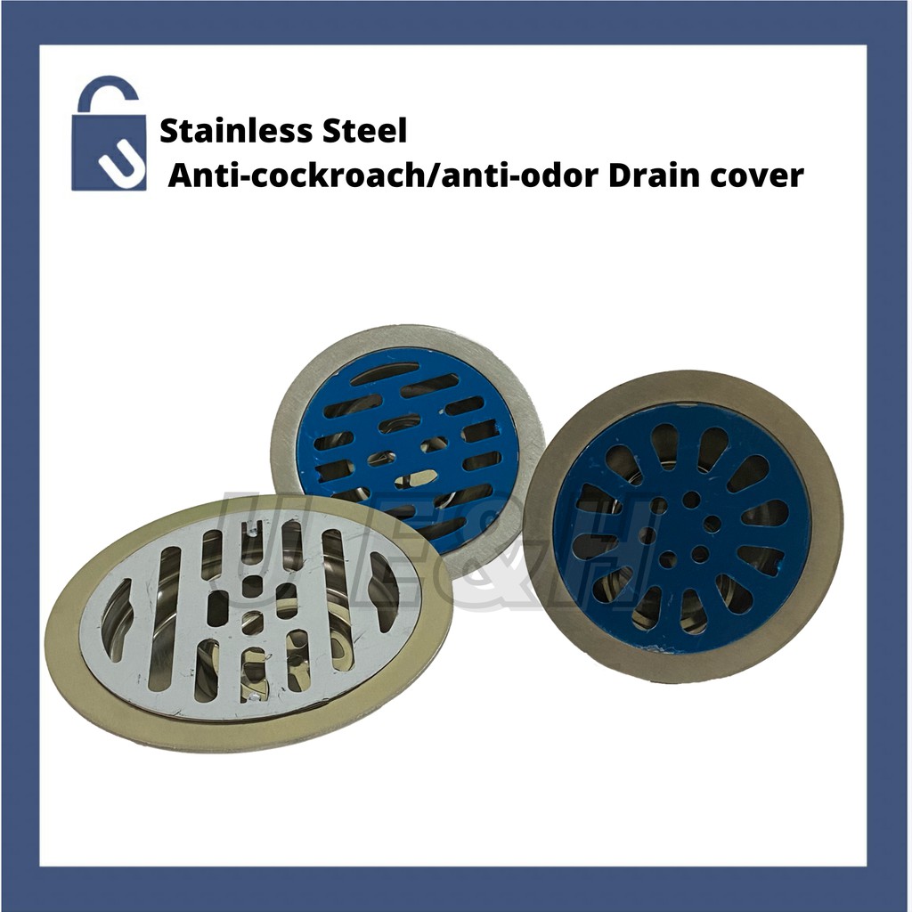 Stainless steel drain cover Anti cockroach bathroom drain cover floor