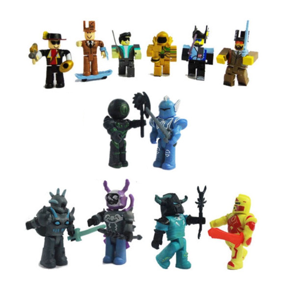 12pcs Set 3 Roblox Action Figures Pvc Game Toy Kids Gift Shopee Malaysia - qoo10 factory pvc roblox game figma oyuncak action figure toys