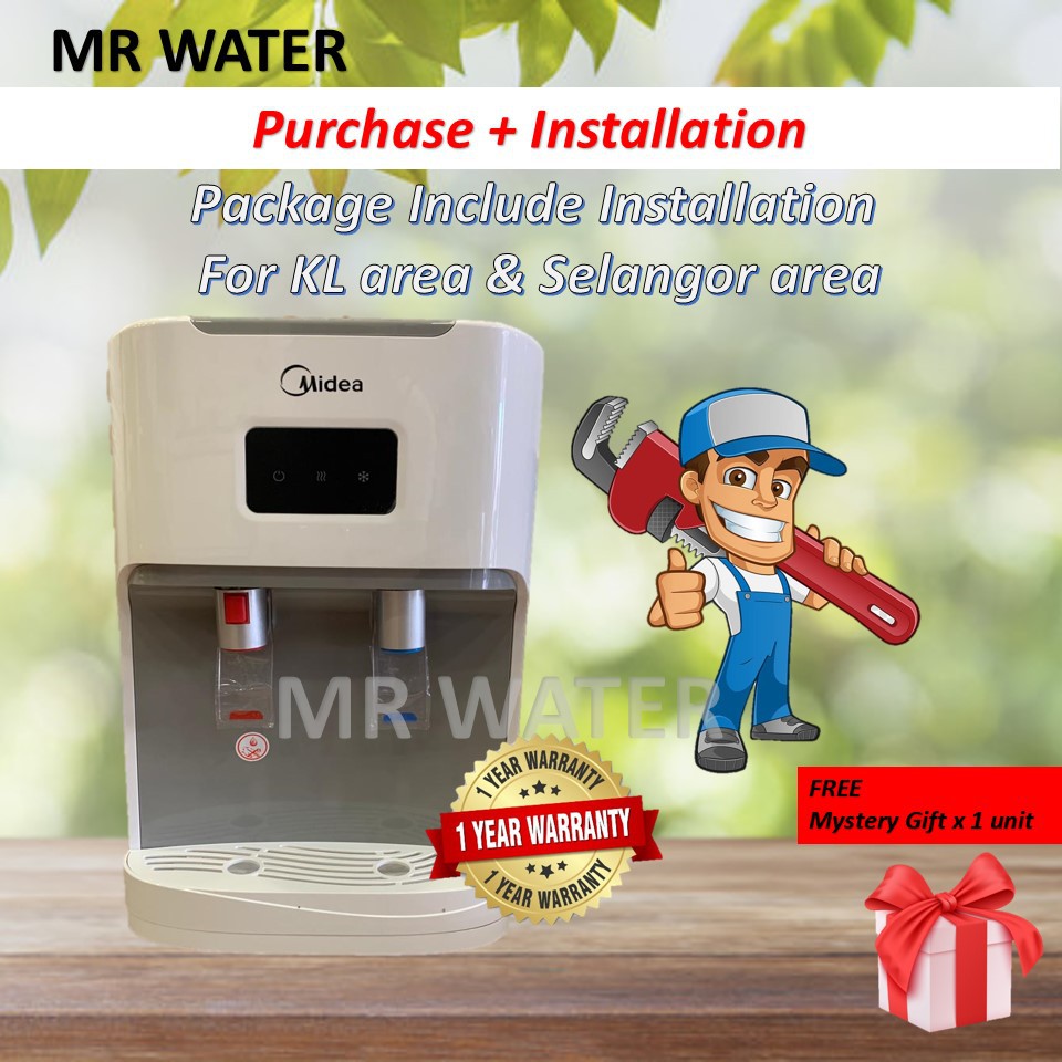 Midea Alkaline Water Dispenser Hot & Cold Model 1664 With 4 Korea