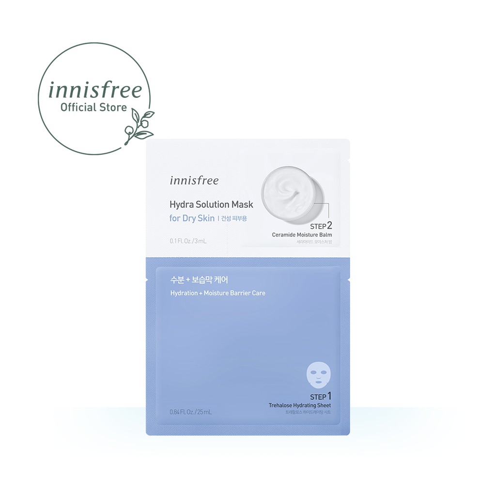 Innisfree Hydra Solution Mask 22ml Shopee Malaysia