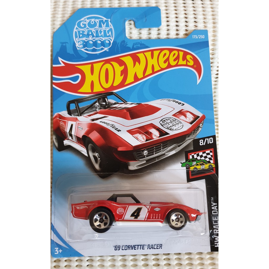 hot wheels 69 corvette racer