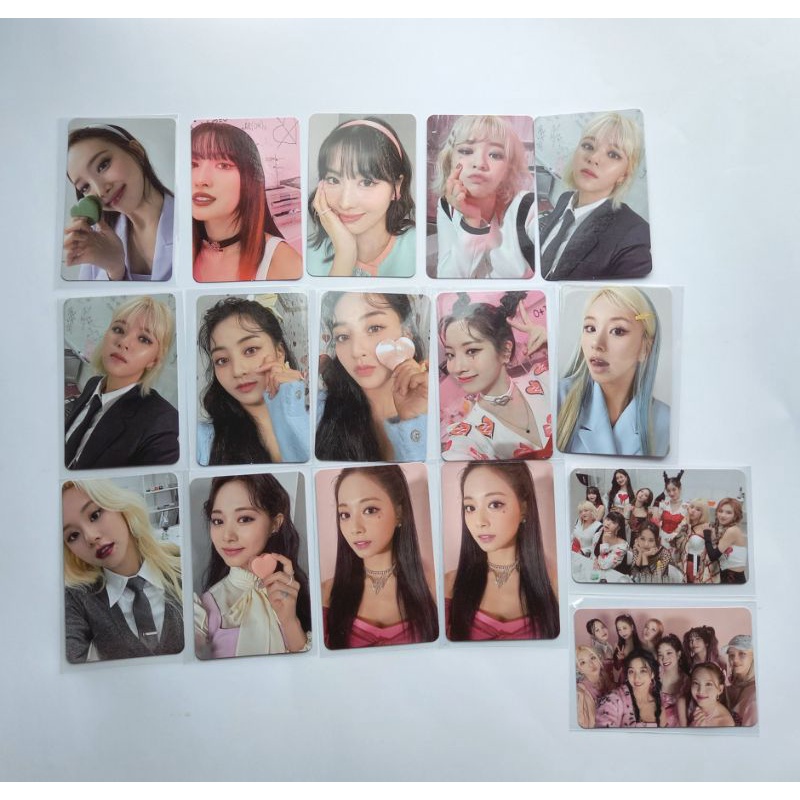 [READY STOCK] TWICE Formula of Love Photocards/Scratch Pcs - Nayeon