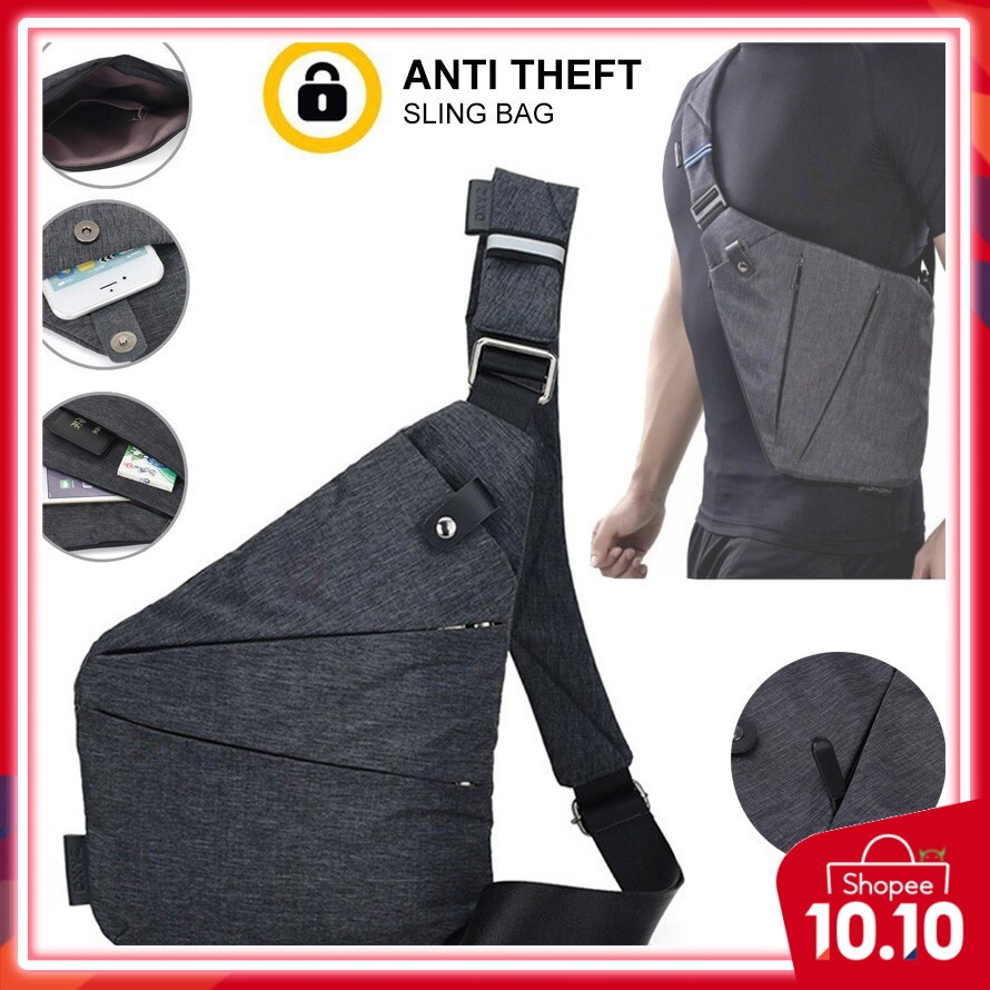 anti theft sling bag