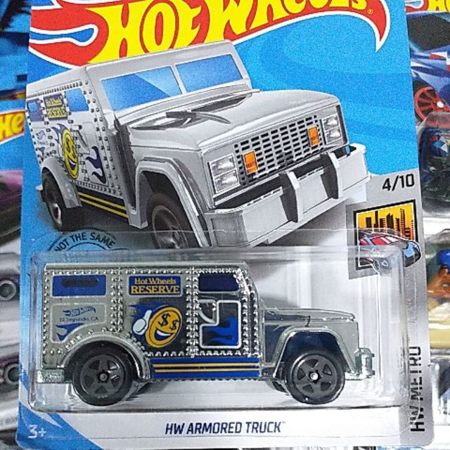 hot wheels armored truck