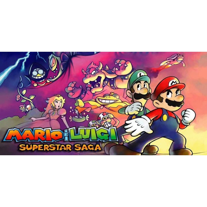 sección Reanimar Concentración GBA] Mario and Luigi: Superstar Saga GBA ROM | Shopee Malaysia