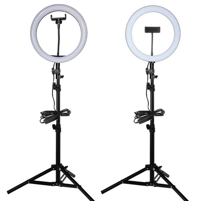 Tik Tok 25cm LED Ring Light Dimmable Studio Live Lamp Video With Stand