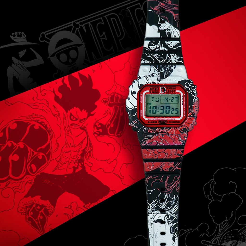 One Piece Custom Design G Shock Watch Custom Design On G Shock Watch Dw 5600 Shopee Malaysia