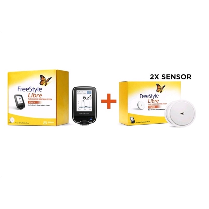 Freestyle Libre Starter Kit Comes With 1 Reader 2 Sensors While Stocks Lasts Exp 1 23 Shopee Malaysia
