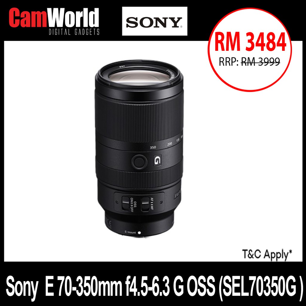 Sony E70 350mm F4 5 6 3 G Oss Selg Shopee Malaysia