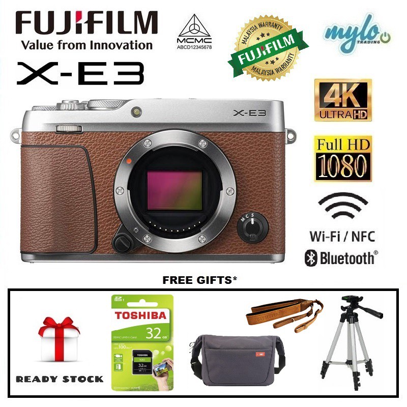 Fujifilm X E3 Xe3 Body Mirrorless Digital Camera Shopee Malaysia