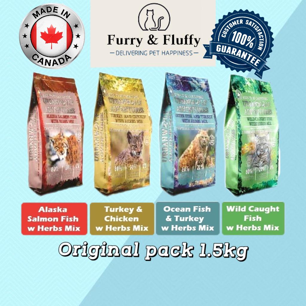 URBANWOLF ADVANTURE CatFood Grain Free made in Canada Original