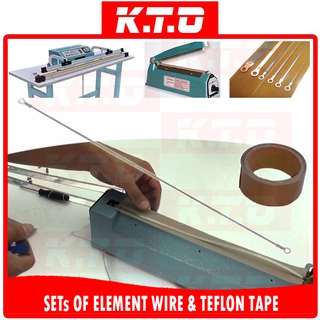 100Pcs/Set Impulse Sealer Heat Wire Element Strip Clip for Sealing Machine Use