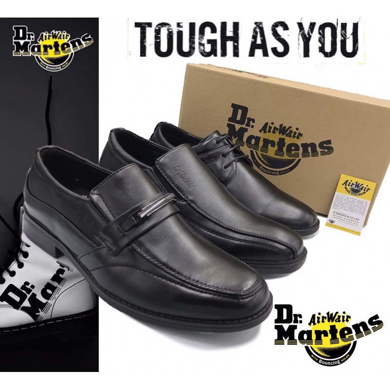 Dr Martens Very Smart Formal Shoes Kasut Hitam Jenis PU Leather Dr Martens Berkualiti