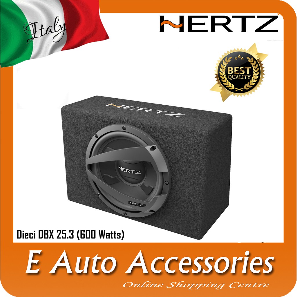 hertz 10 inch subwoofer