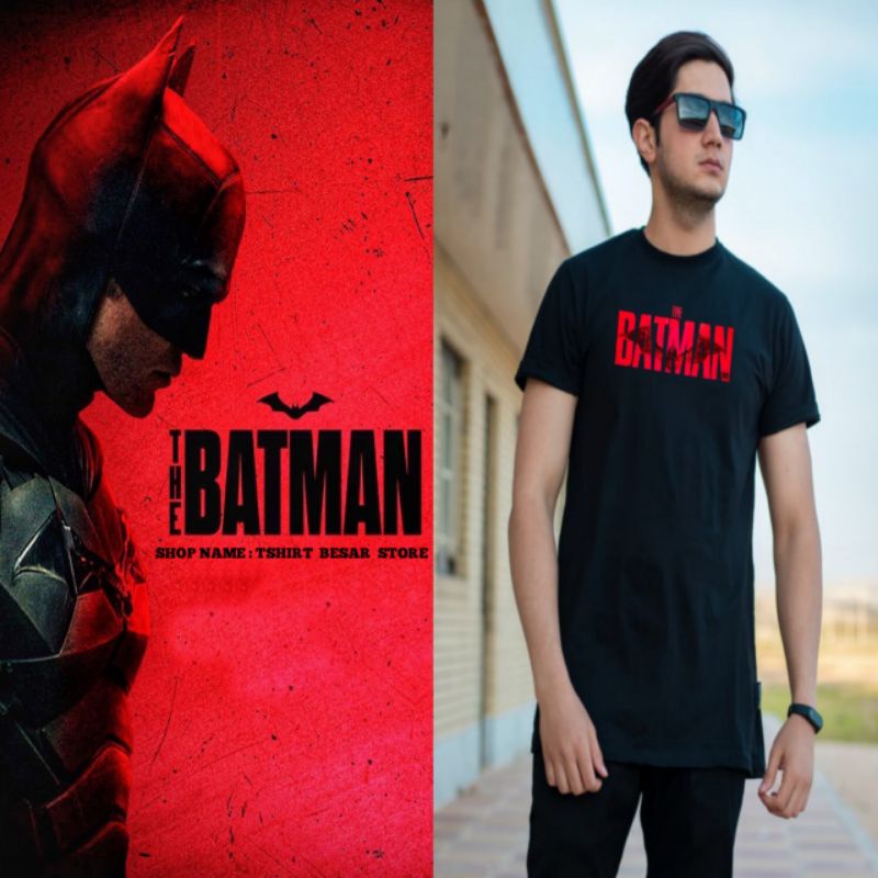 ⚫Upcoming Film "The Batman (2022)" Baju Tshirt Lelaki Baju Round Neck Men Clothe Baju Perempuan Baju Lelaki Cotton sale