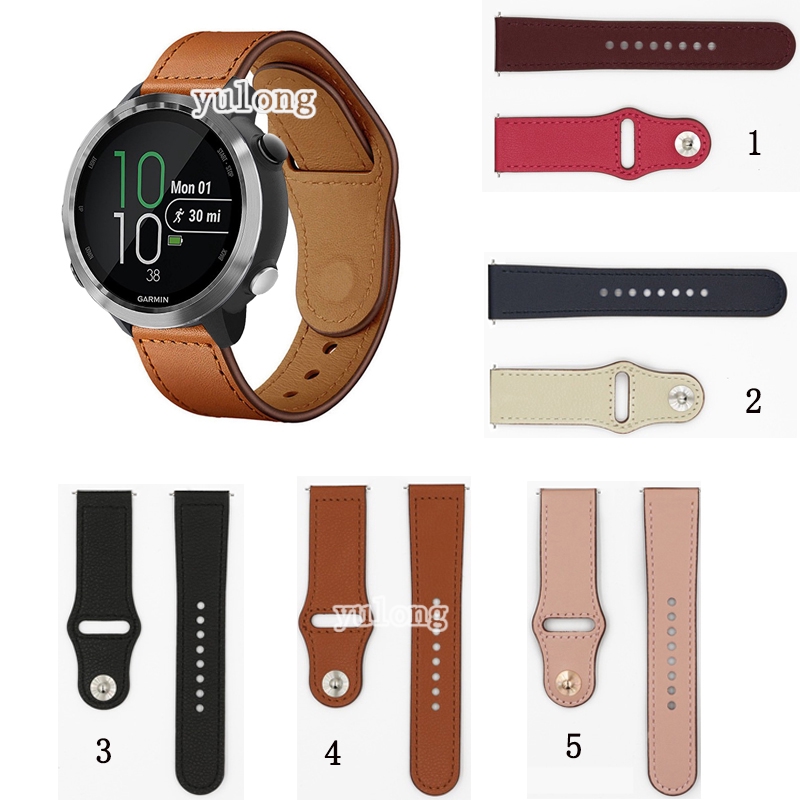 garmin forerunner 645 leather strap