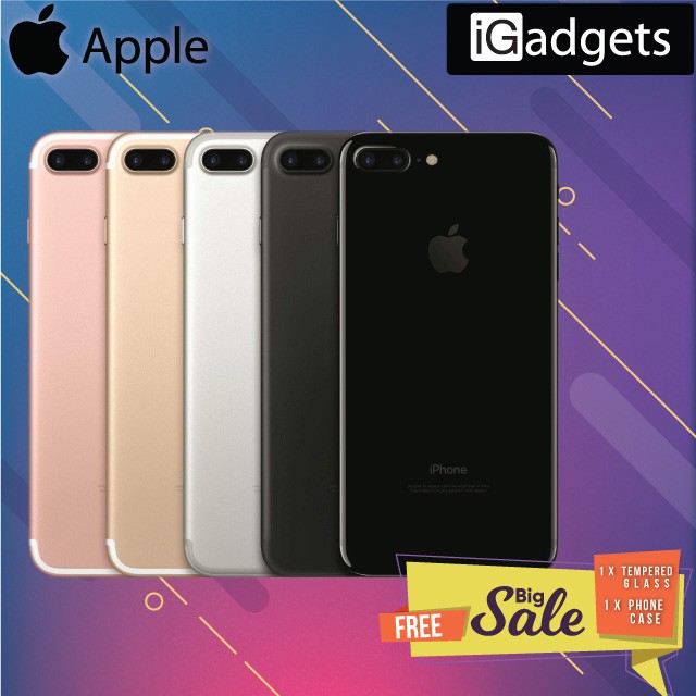 Apple Iphone 7 Plus 128 Gb Original Secondhand Import Set Gred A