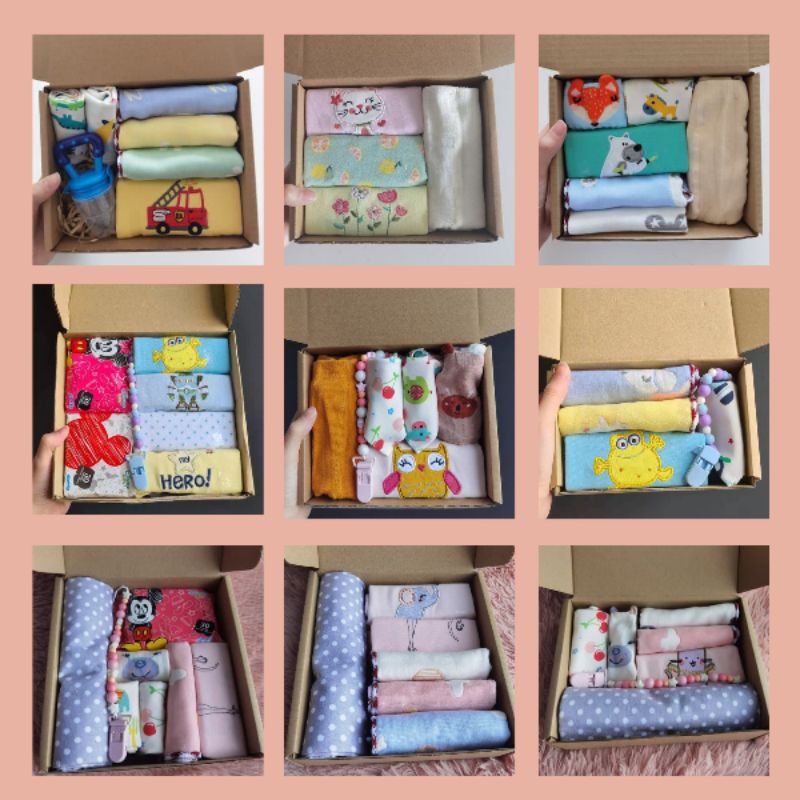 [Lowest Prices] Special Newborn Baby Gift Set Package Hadiah Baby