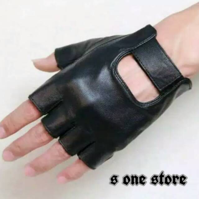 leather hand gloves for men