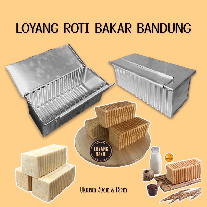 Bandung Bread Pan/BANDUNG REGE Toast (Code A0001)