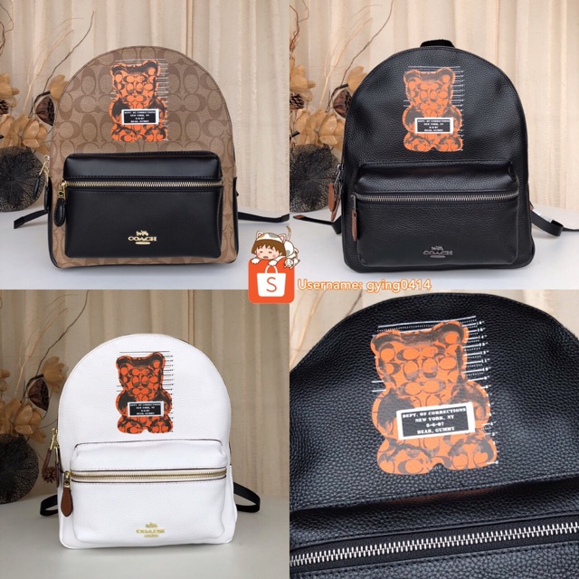 coach teddy bag