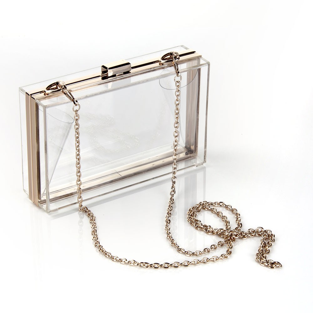 clear perspex bag