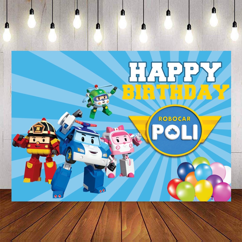 robocar poli balloon