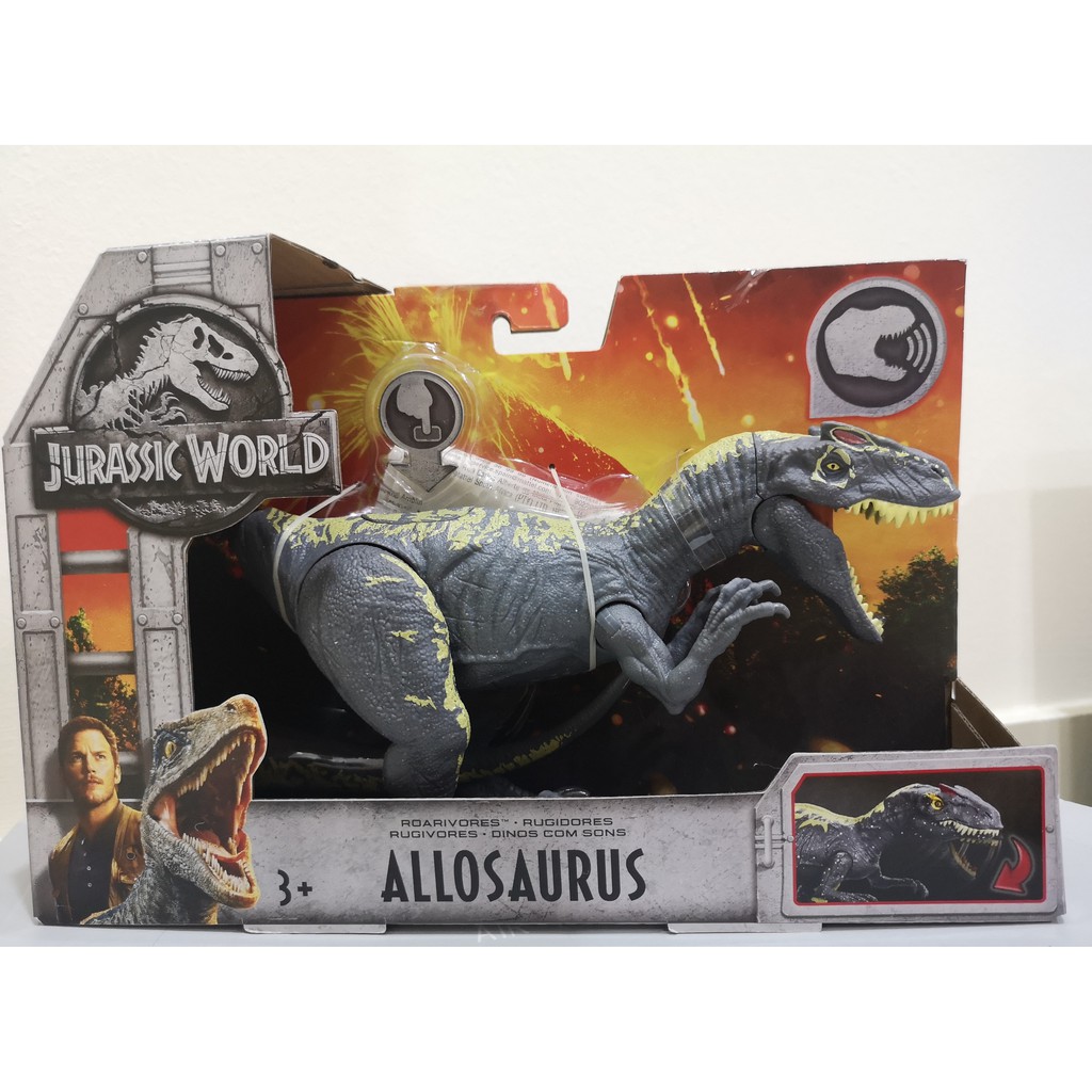 jurassic world toys allosaurus