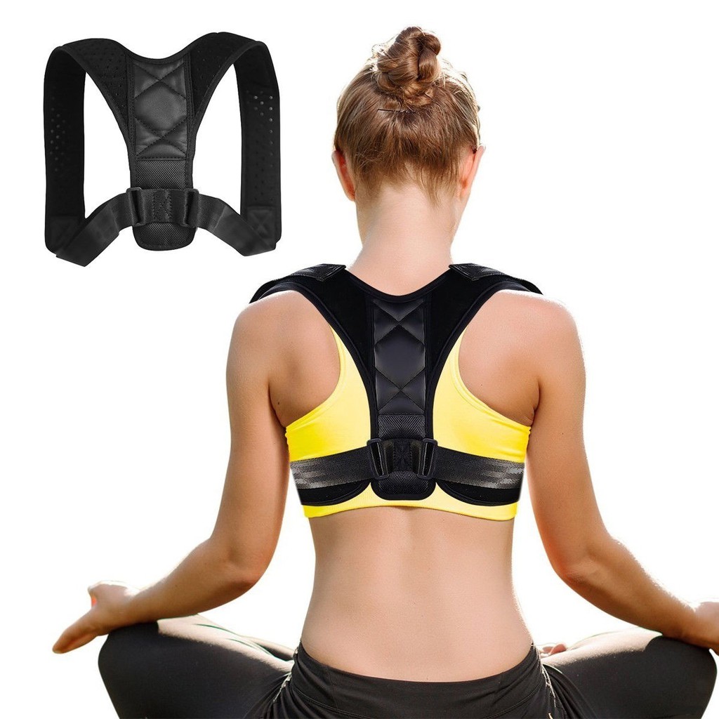 Casual Portable Posture Corrector Fracture Support Back Shoulder Correction Brace Belt Strap - Image 4