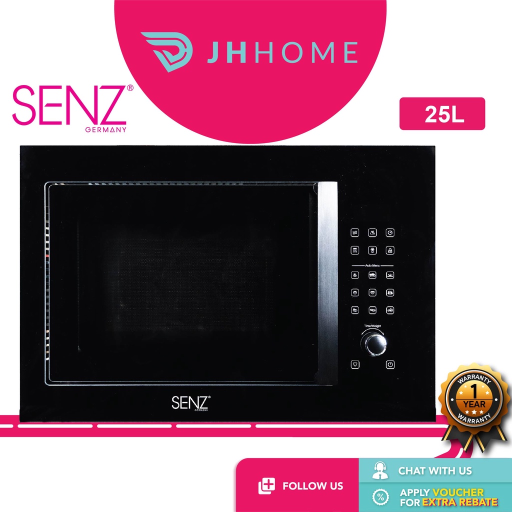 Senz Fully Digital Built in Microwave Oven 10 Functions (25L) SZ-MW2510