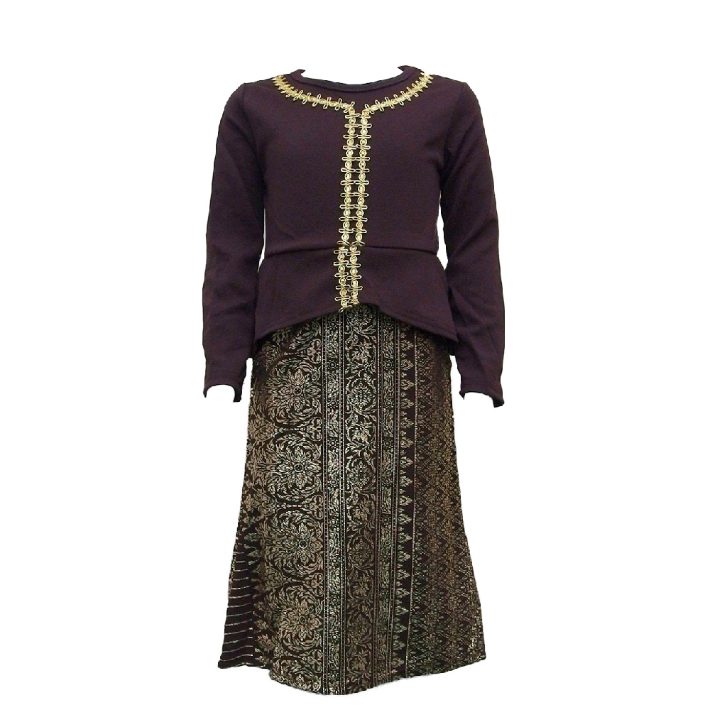 Baju Kurung Fake Kebaya Songket Budak Jubah Viral Muslimah Baju Kurung Fake Kebaya Songket Budak Jubah Viral Muslimah