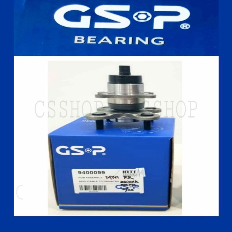 GSP PERODUA MYVI 1.0 / 1.3 ( 20052010 ) REAR WHEEL BEARING , HUB