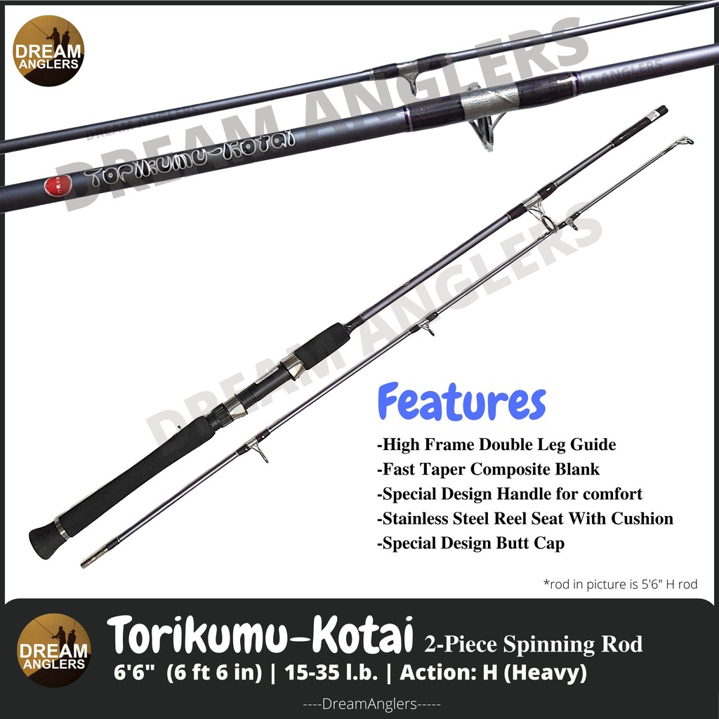 6 foot fishing rod