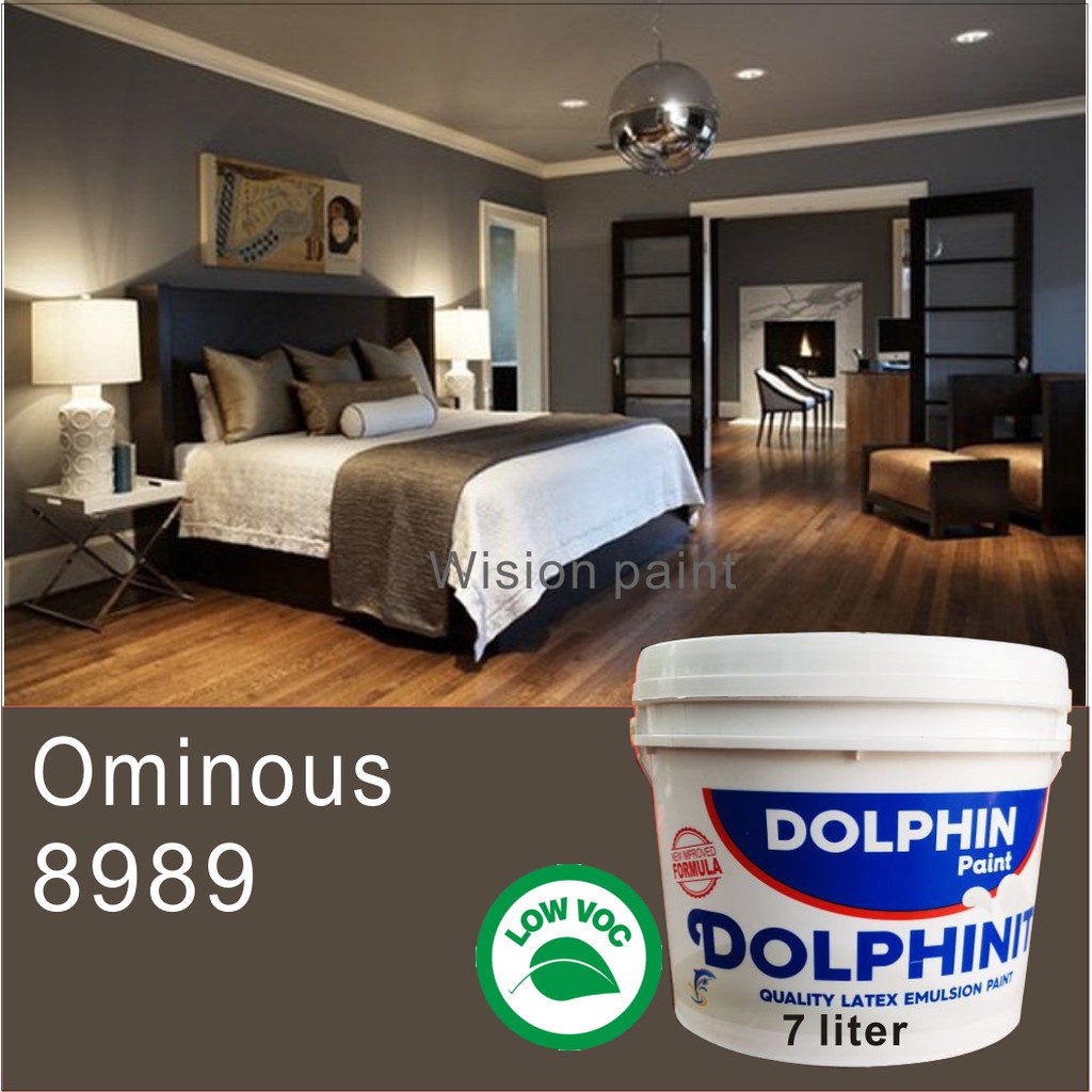 Ominous 8989 7l Dolphinite Quality Latex Emulsion Paint Interior Dolphin Paint Matt Finish New Formula Low Voc