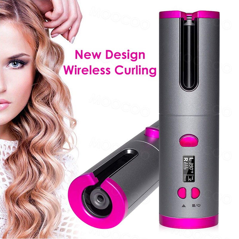 wireless curling iron