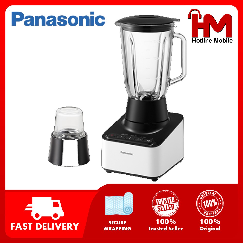 Panasonic Blender Mx V310 600w 2 0l Glass Jug Shopee Malaysia