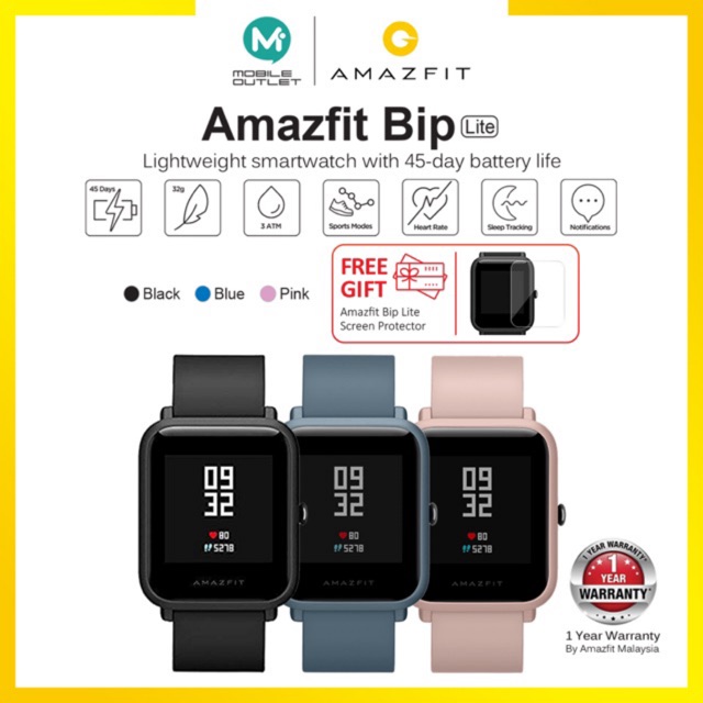 xiaomi amazfit shopee