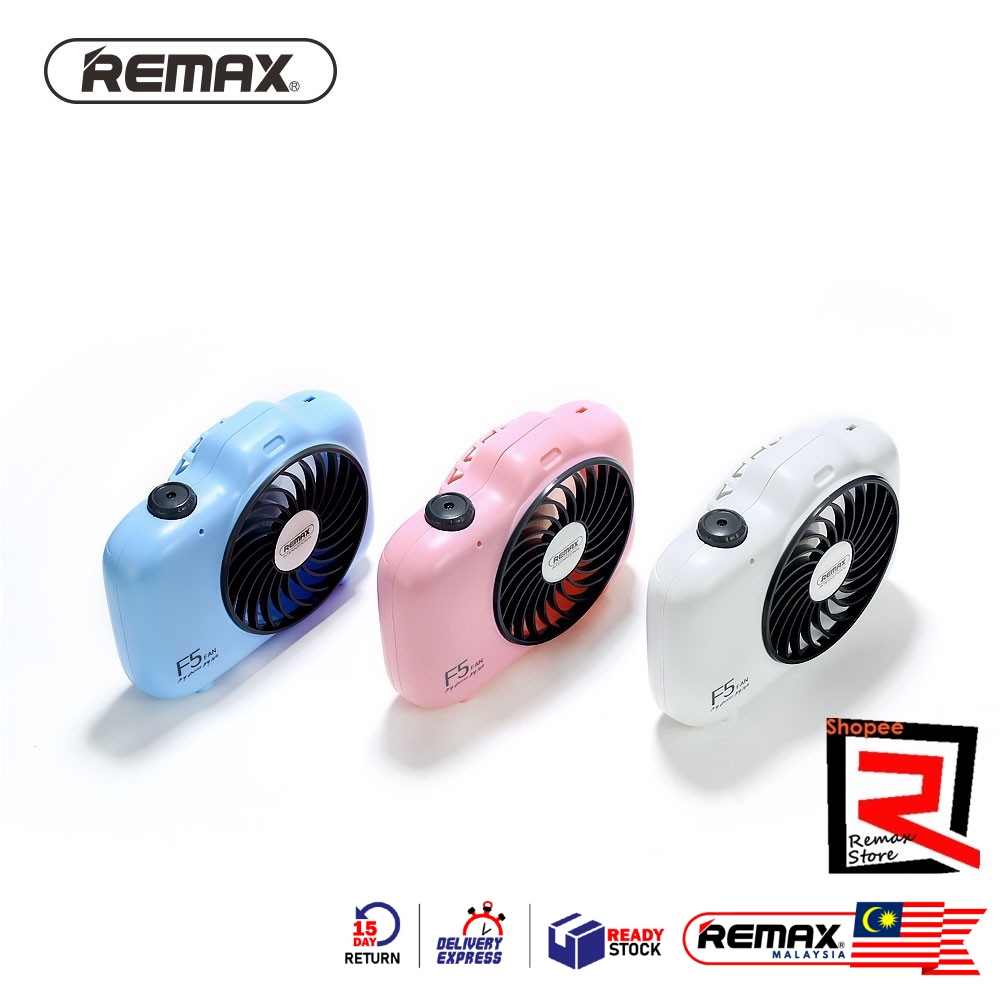 Remax F5 Camera Shape Rechargeable Mini Fan