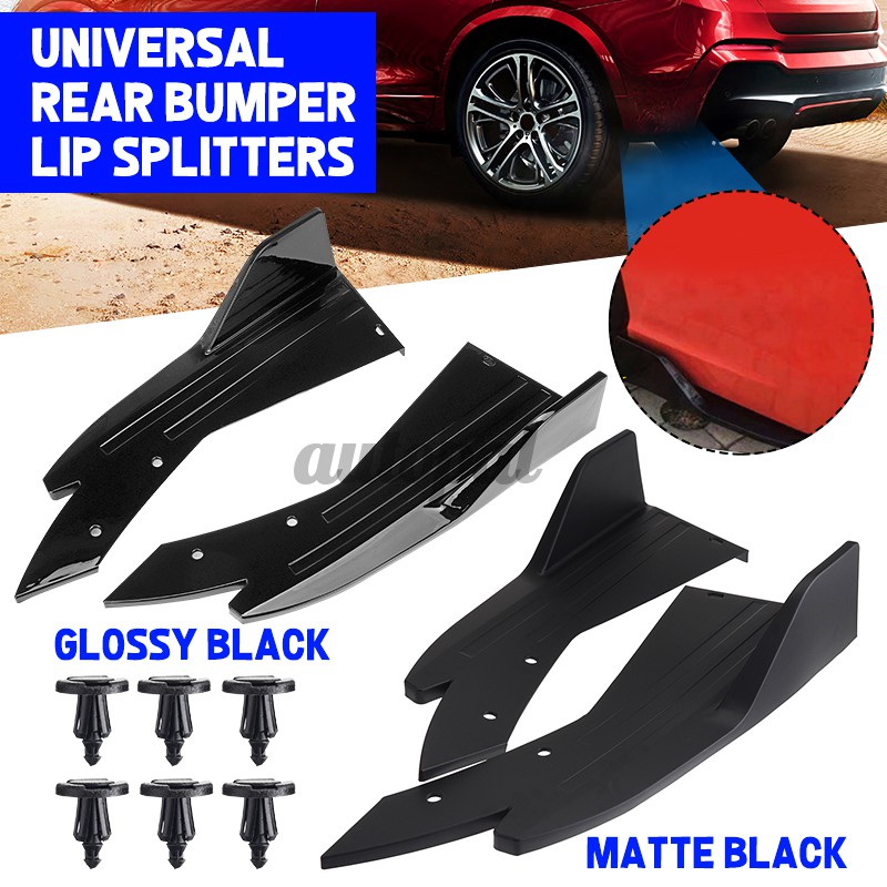 rear bumper lip diffuser