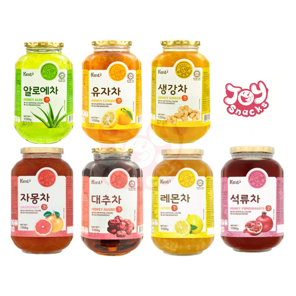 SUPER CLEARANCE [Joy Snacks] Hansung KMT Honey Ginger/Grapefruit/Jujube